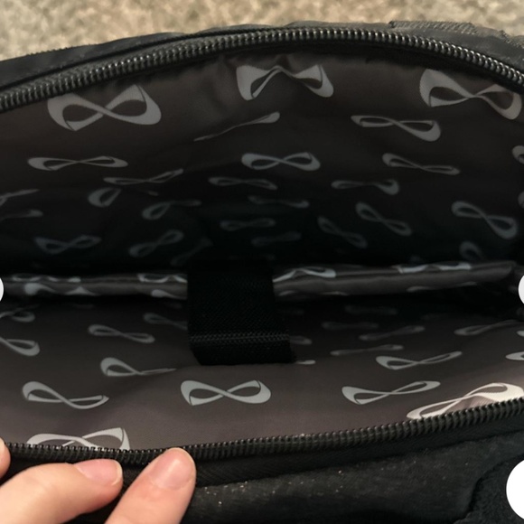 Sparkly Black Nfinity Backpack  #cheerleader - Picture 5 of 6